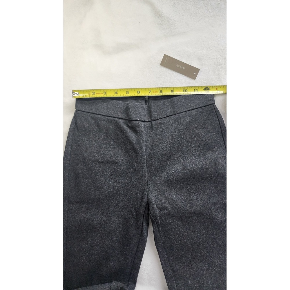 NWT J.Crew Any Day Petite Small Gray Slim Career Pants‎ Office Work Trousers PS - Picture 6 of 12